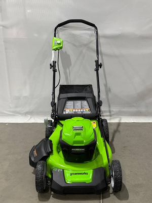 #ad GREENWORKS 40V 21quot; CORDLESS BRUSHLESS PUSH MOWER TOOL ONLY LMF413 GREEN $345.72