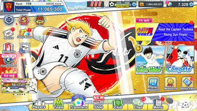 Captain Tsubasa Dream Team Full German 7400+ DB