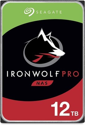 Seagate IronWolf Pro, NAS interne Festplatte 12TB, silber, ST12000NE0008