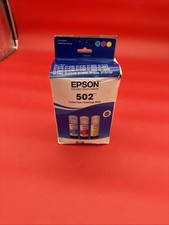 Epson EcoTank T502 Tri-Color Ink Cartridges for Expression/WorkForce Printers