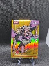 2026 Topps Chrome Marvel Evangeline #117 GOLD Refractor /50 SSP 1st US SELLER