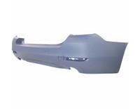 StoßStange Hinten FÜR Bmw 5ER Limousine F10 2013-2016 Lackierbar Doppelauspuff