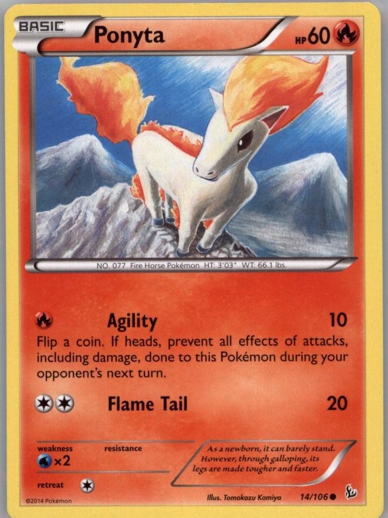 XY - Flashfire #14/106 Ponyta