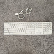 Apple A1243 Tastiera Cablata Alluminio MB110LL/A Full Size, Slim, Mac, OEM Originale
