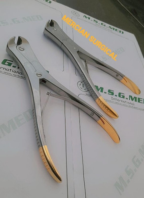 T/C Pin & Wire Cutters Double Action Set Orthopedic-Surgical-Instrument 2PCS Set