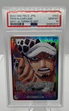 Alternate Art Trafalgar Law One Piece 2022 Romance Dawn Japanese OP01-002 PSA 10