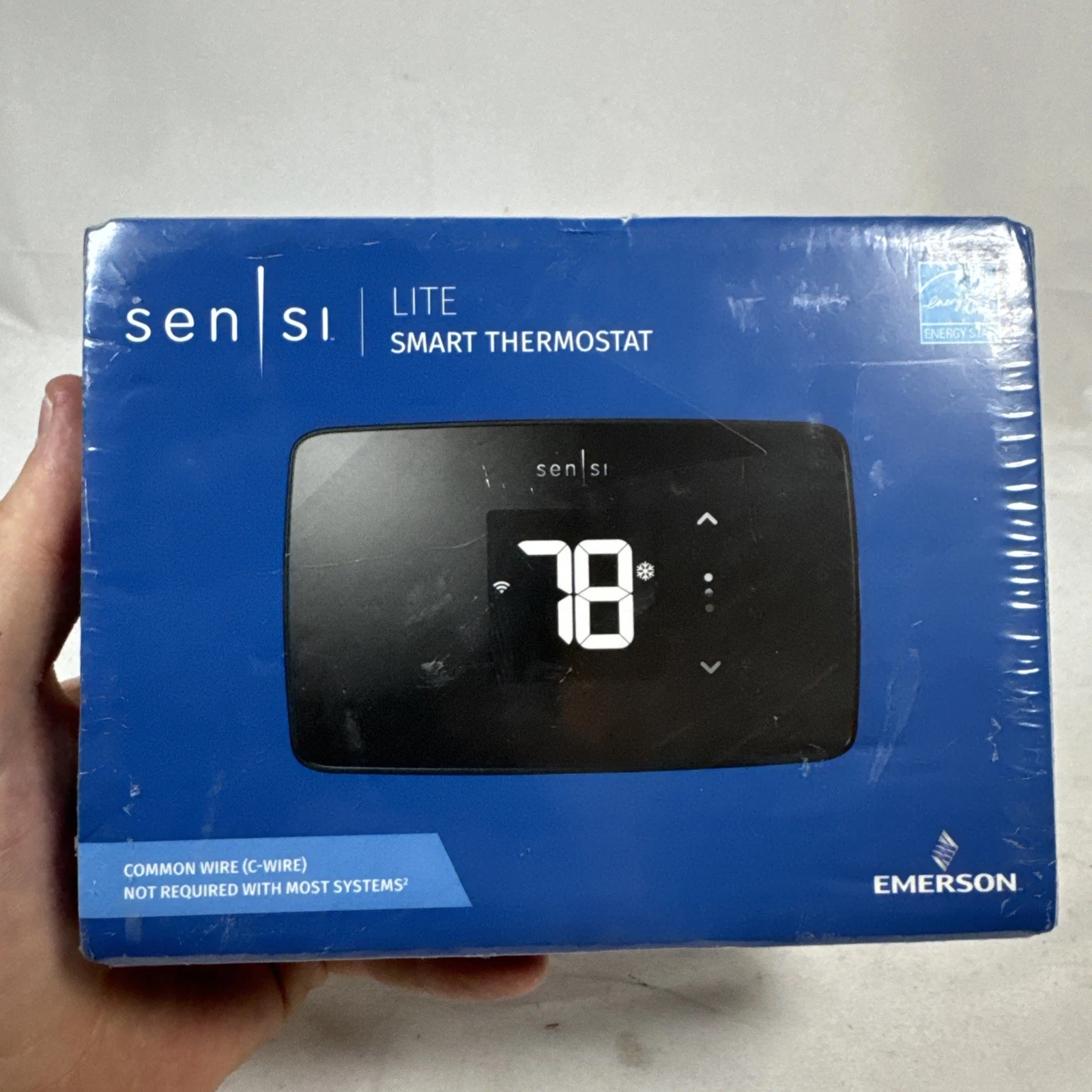NEW Emerson Sensi Lite Smart Thermostat ST25U Google Alexa Programmable SEALED