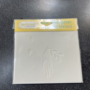 Taylored Expressions Baroque Bouquet Stencil Set~~~New In Package