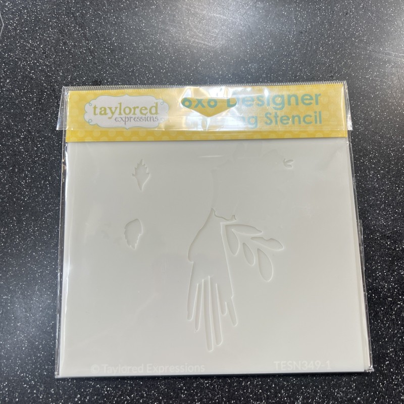 Taylored Expressions Baroque Bouquet Stencil Set~~~New In Package