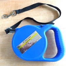 24 Ft. RETRACTABLE DOG LEASH For Dogs Up To 50 Lbs. tested 