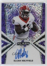 2019 Leaf Flash Purple 13/25 Elijah Holyfield #BA-EH2 Auto k4s