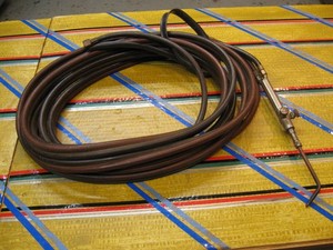 Gas Welding Torch and 25' Hose. Good used.