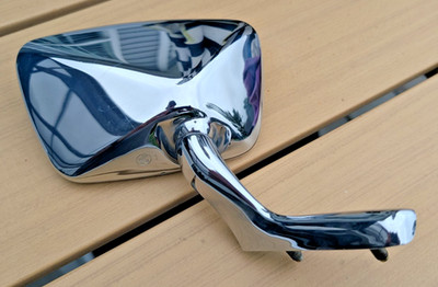 Mercedes W114 W115 250 Early Style Right Side View Mirror No Glass 1158110254