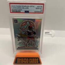 PSA 10 2020 Donruss Optic Downtown! Clyde Edwards-Helaire #DT-35 Rare, RC, SSP.