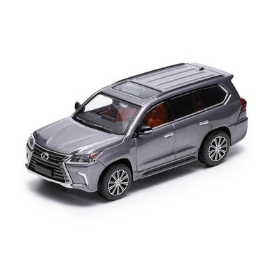 CZ Masdi 1:64 Grey LX570 Luxury ORV SUV Sports Model Diecast Collect Car 