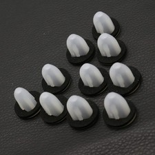 10 Pcs Tail Lamp Assembly Guide Clips Wite Sealer For Toyota Lexus 81496-0E020