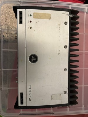 JL Audio 500/1 v2 Mono Channel Car Audio Amplifier Power Amp