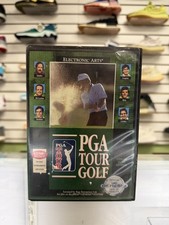 Sega Genesis PGA Tour Golf Complete 1991 Manual Battery Backup Sports Game