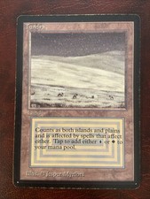 MTG Magic The Gathering TUNDRA Dual land BETA EDITION RARE VHTF! VINTAGE! SHARP!