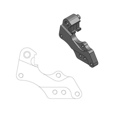 211042 BREMSSCHEIBENSATZ VORNE DAKAR 298MM - ADAPTER WR 450 F ENDURO GP 2018