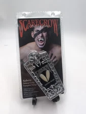 Scarecrow Sabers Deluxe Long Vampire Fangs w/ Dental Quality Customizing Kit