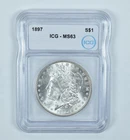 1897 Morgan Silver Dollar MS63 ICG *6559