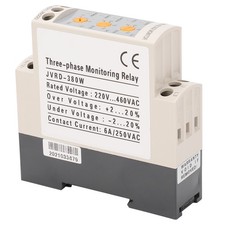 NEW Adjustable 3 Phase Monitor Relay For Industrial Control Systems