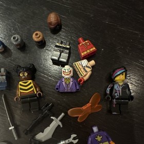 LEGO DC Marvel Lot Pirate Batman Robin Bumblebee Cyborg Killer Moth Echo Joker