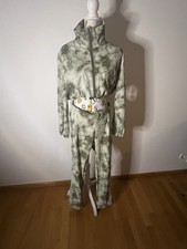 Giacca due pezzi pantalone Zara L/Xl 40 42 verde bianco parzialmente senza etichetta