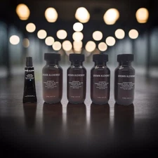 5pc Grown Alchemist Damask Rose Black Pepper & Sage Travel Shampoo & Conditioner