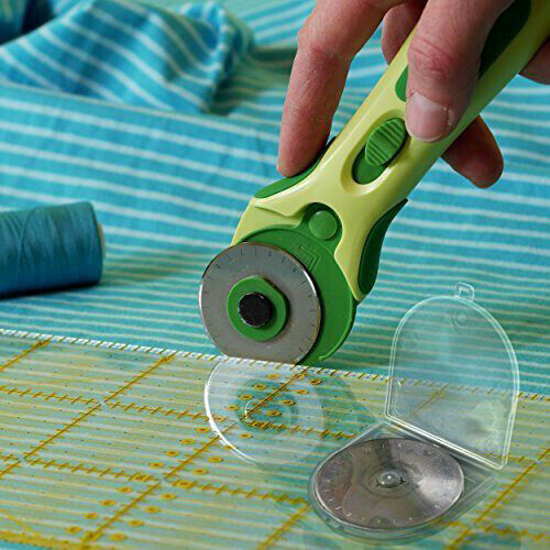 Sew Better Set 5 Rotary Cutting Blades 28mm Fits All Brands Olpha Clover True... - Picture 4 of 5
