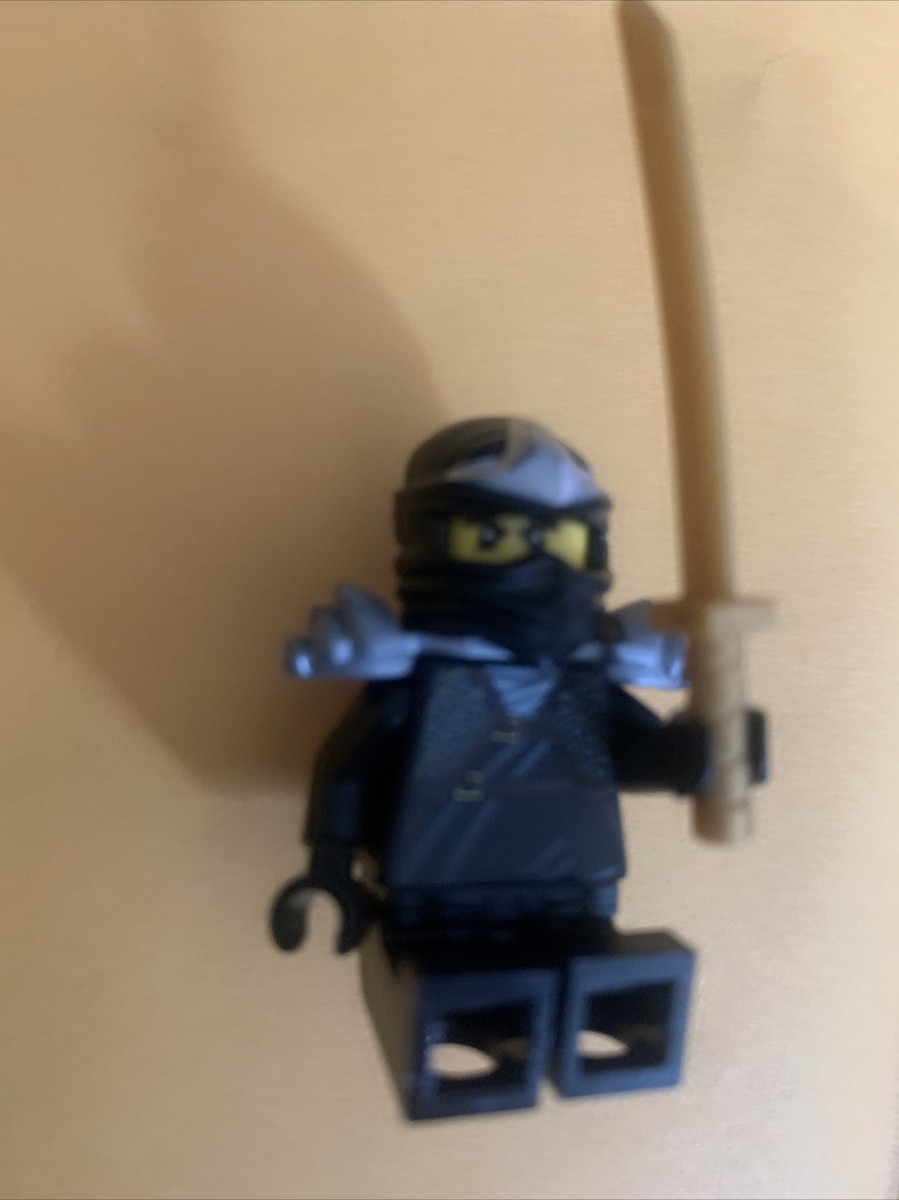 Lego Ninjago Minifigure Cole ZX Ninja with Gold Katana 30087