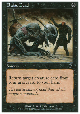 MTG Magic the Gathering Raise Dead (157/354) Seventh Edition LP