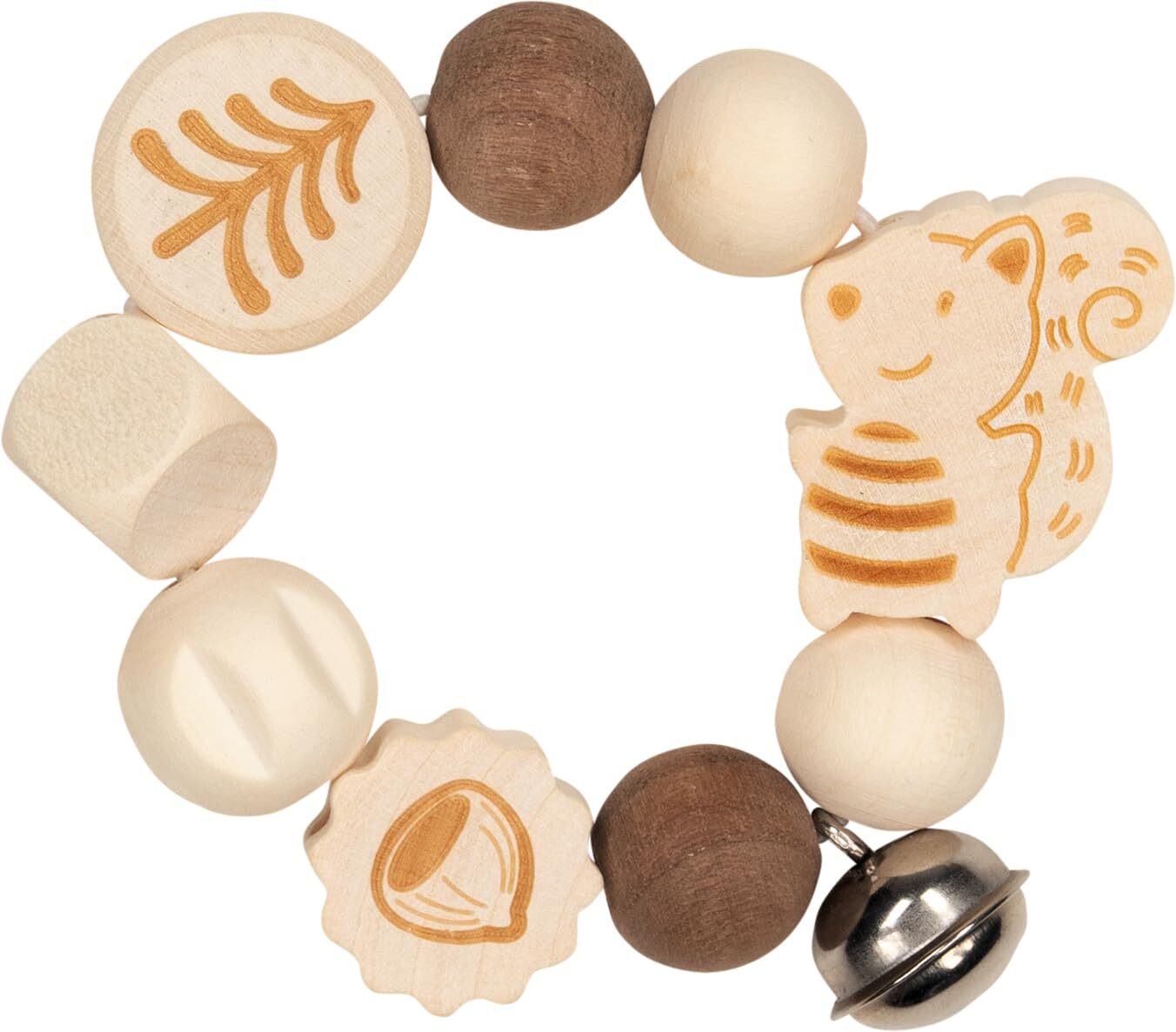 Goki Brand rattles. Elastic Squirrel Model