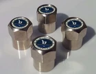 BERTONE ALLOY TYRE VALVE CAPS FOR TIRE VALVES