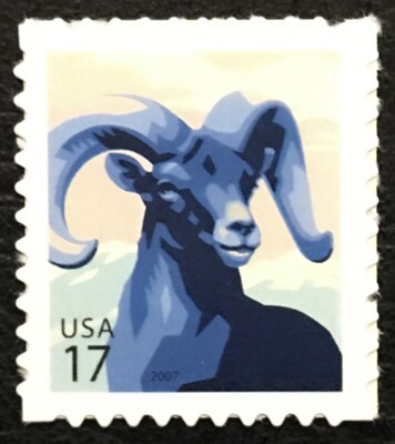 2007 Scott #4138 - 17¢ - BIG HORN SHEEP - Single Mint NH | eBay