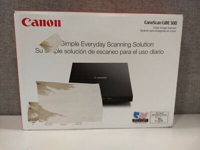 Canon CanoScan Lide 300 Flatbed Scannner - Black