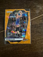 2024 Panini Prizm WNBA Rebecca Allen Phoenix Mercury Orange Cracked Ice