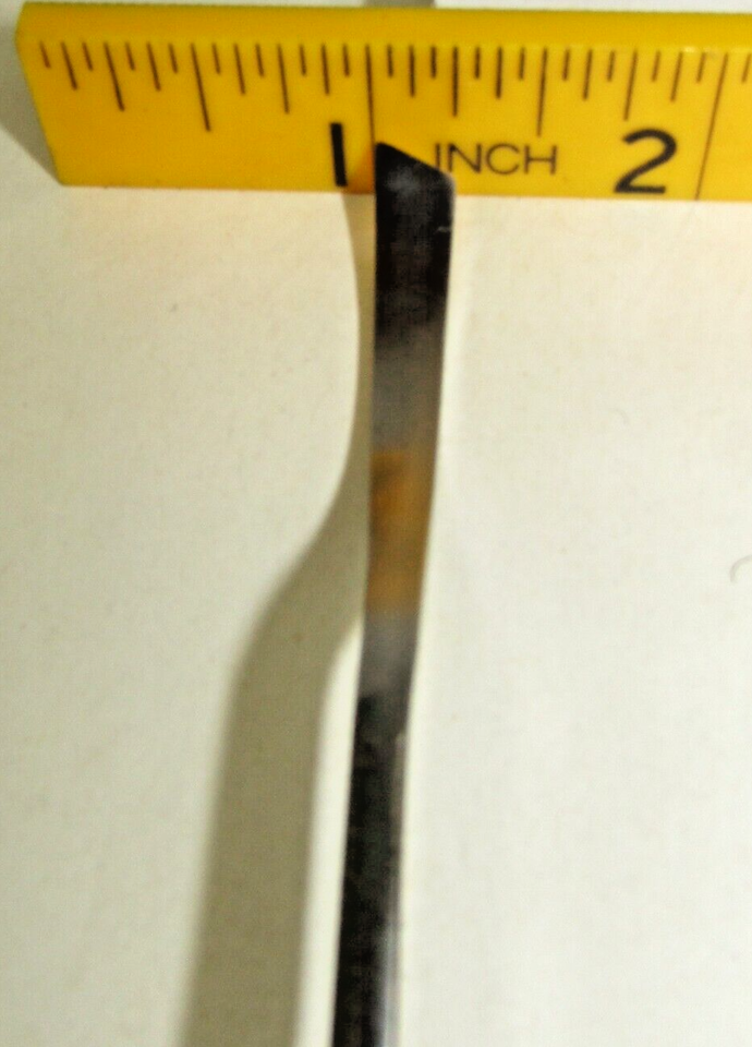 Carving chisel, Ashley Iles chisel, Curved LEFT corner chisel about 1/4