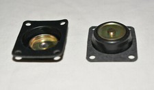Pair 50cc Accelerator Pump Diaphragm Rubber Gasoline Race Fits Holley Carb