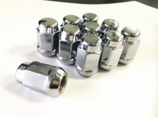 20 Chrome 12x1.5 Lug Nuts Cone Seat Closed End for Toyota Tacoma Camry