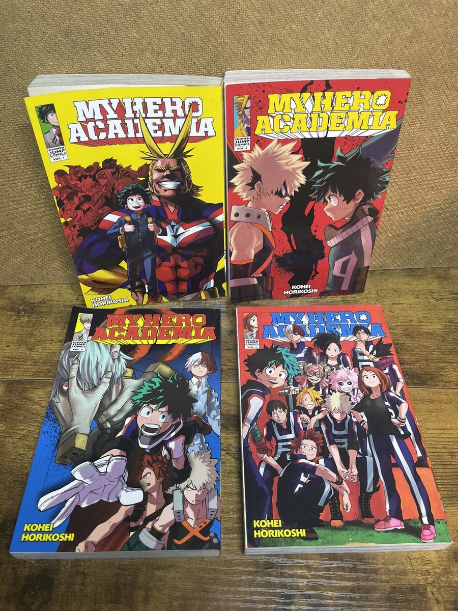 My Hero Academia Vol. 1-4 Collection 4 Book Set Paperback My Hero Academia Vol. 1-4 Collection 4 Book Set Paperback