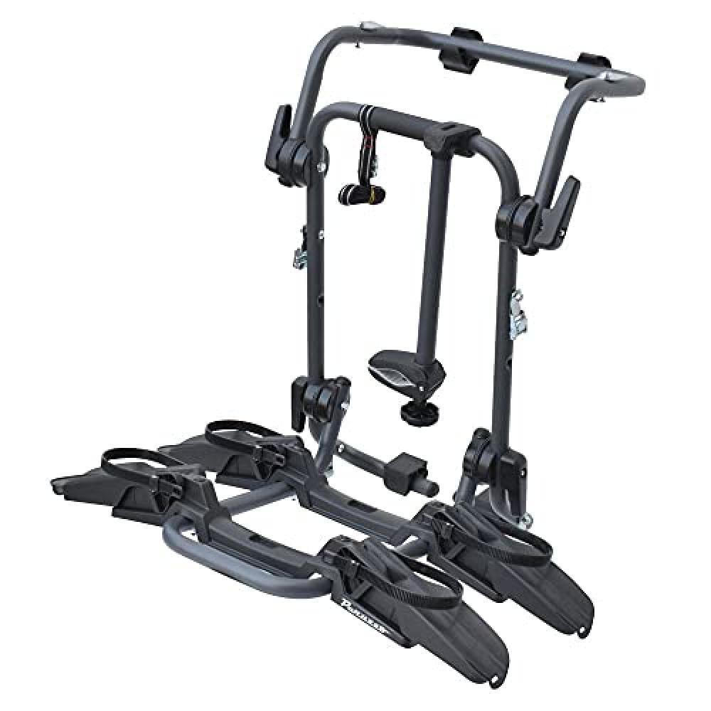 (TG. Taglia unica) Peruzzo 709 Acciaio Portabici Posteriore Pure Instinct, Nero