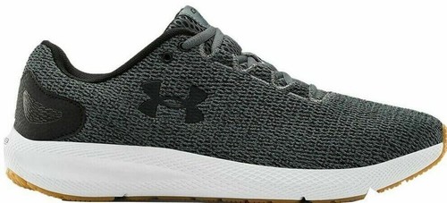 Under Armour Mens Size 10.5 Charged Pursuit 2 Gray Orange  display picture 2