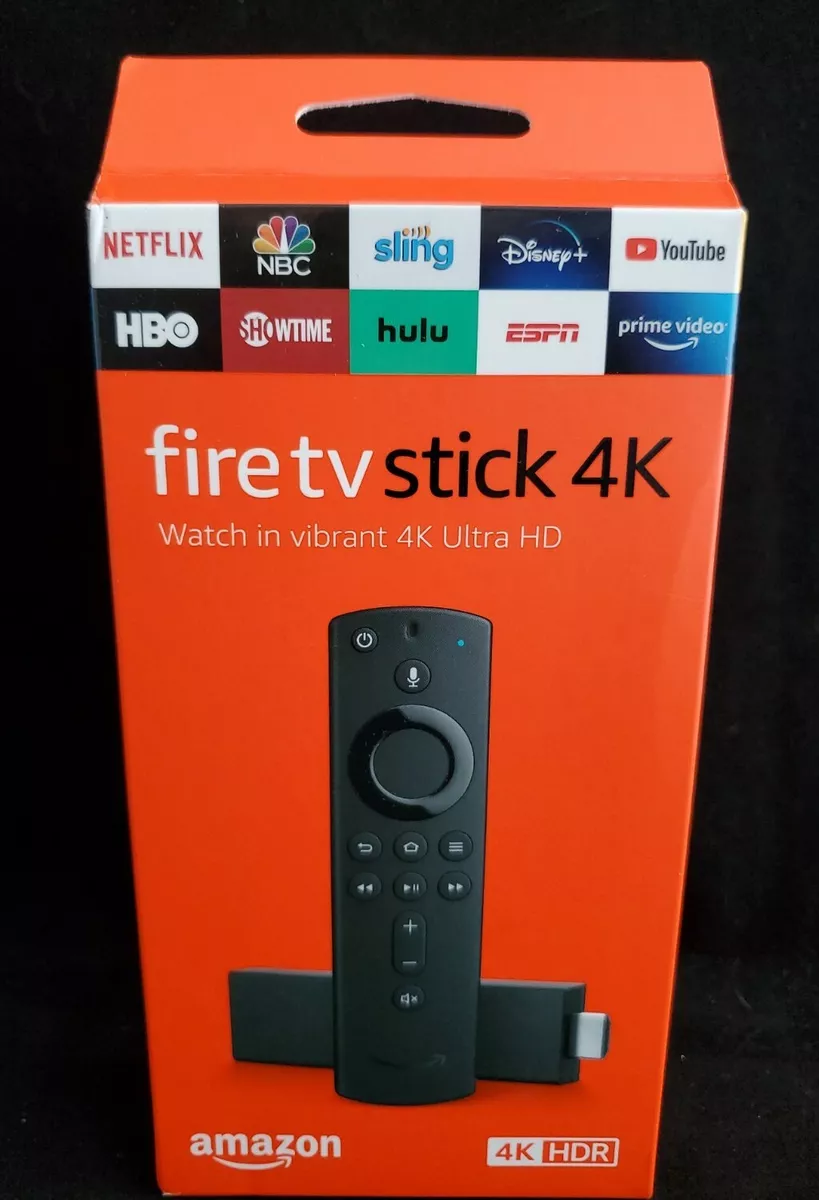 FIRE TV STICK 4K WITH NEW ALEXA VOICE REMOTE 2ND GENERATION