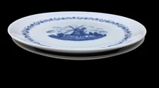 Set Of 2 Winterling Germany Porcelain China Bavaria Dutch Windmill Salad Plates