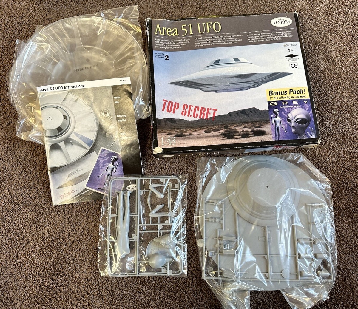 その他 TESTORS Area S4 UFO 1:48 Testors S4 UFO 1/48 Spacecraft for sale online | eBay