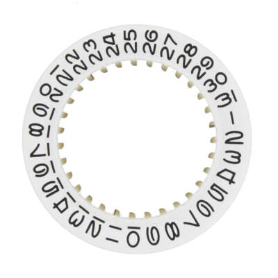 Rolex Caliber 3035-5099-2 - White Date Disc Replacement Part SWISS MADE