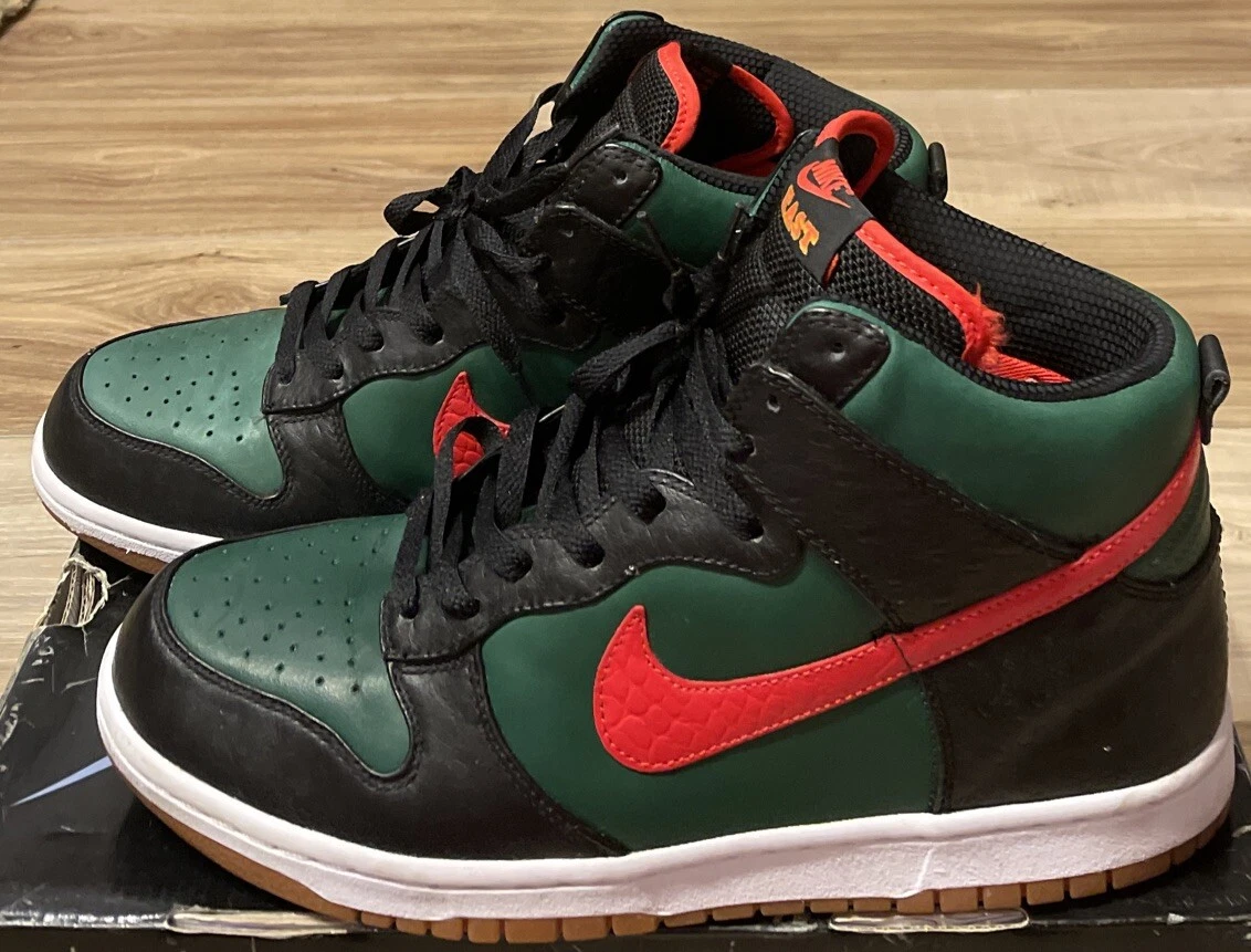Nike Dunk High Supreme Spark LE East (DJ Clark Kent) taille 12 (boîte de remplacement)