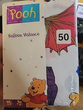 Disney Winnie The Pooh and Tigger Blustery Day Balloon Valance 80" x 14"